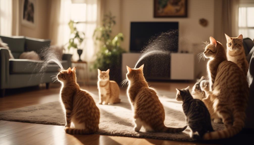 managing multi cat spraying