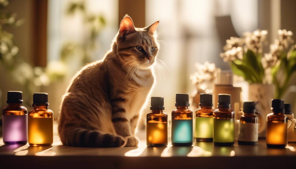 aromatherapy for calming cats
