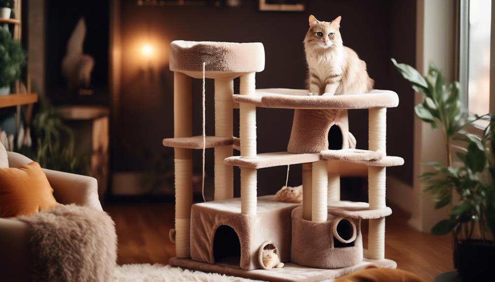 cat condo deters spraying