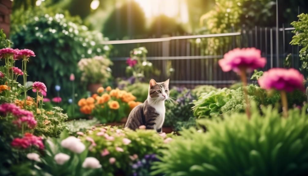 cat deterrent gardening tips