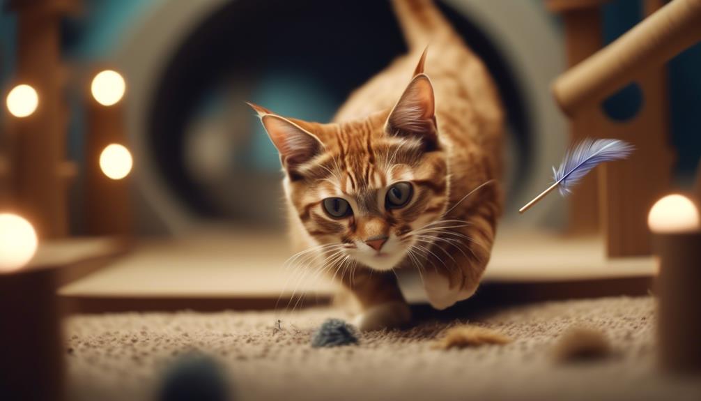 cat enrichment through exercise