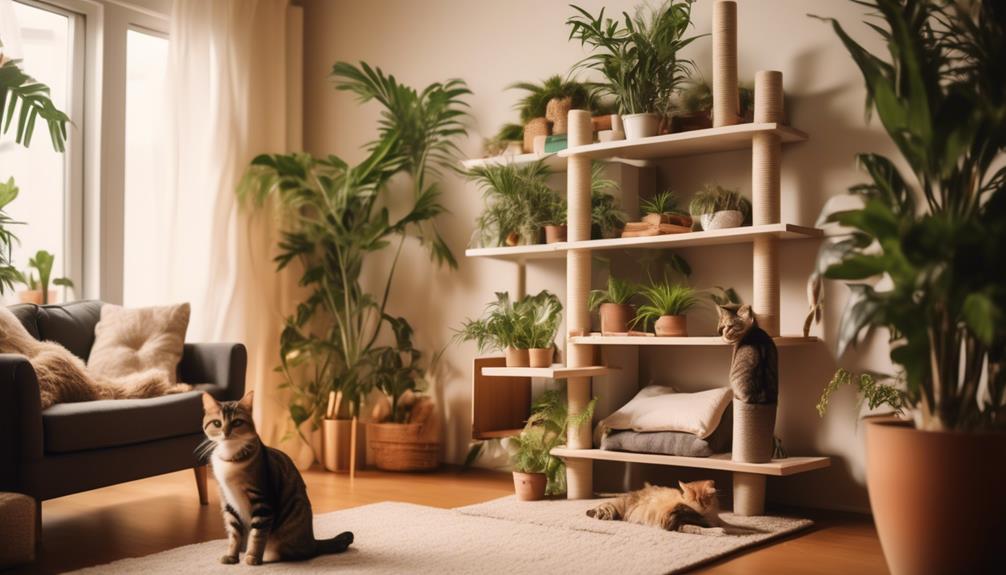 cat friendly home design solution