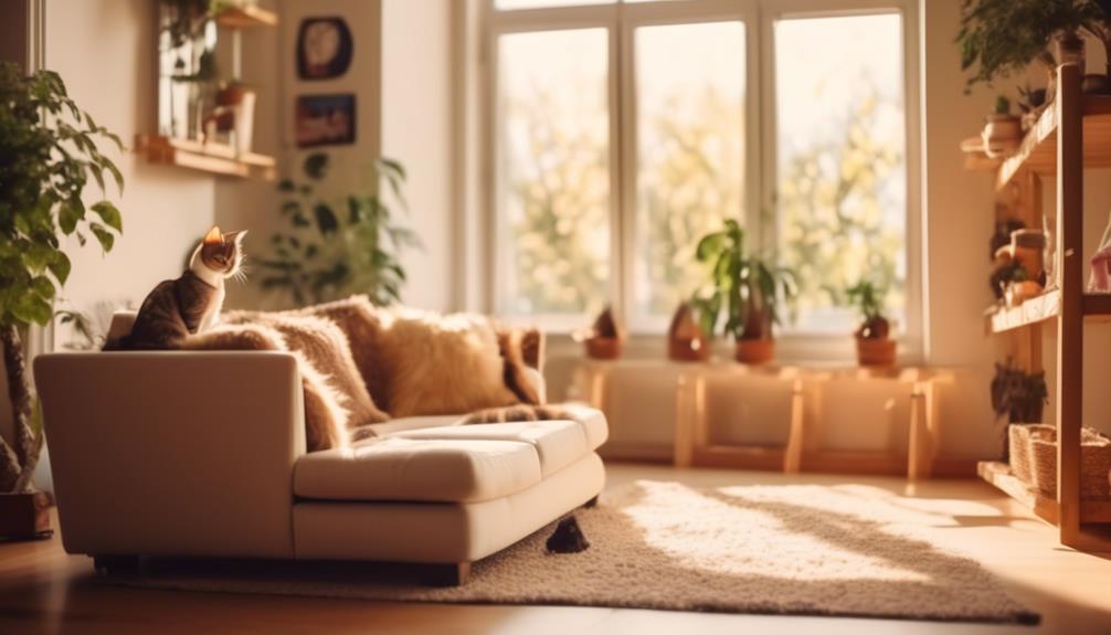 cat friendly living spaces