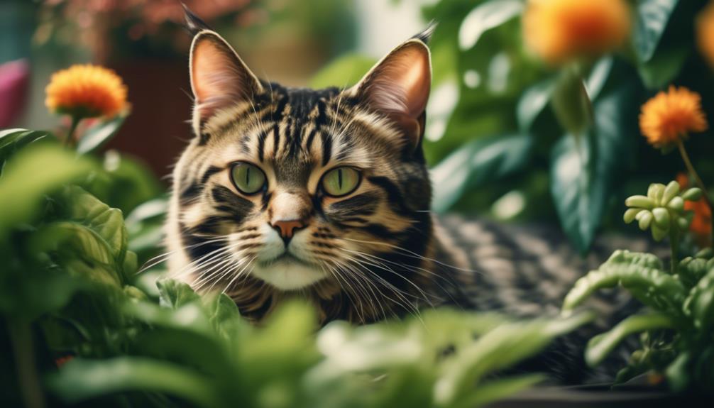 cat nutrition stops spraying