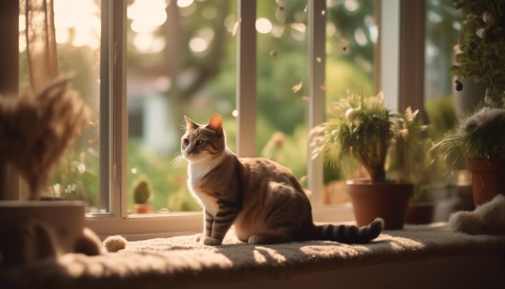 creating a calm cat friendly home