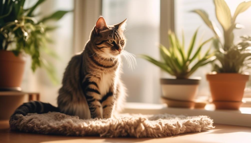 ending cat spraying at home