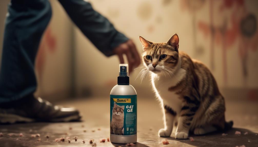 stop cat spraying behavior
